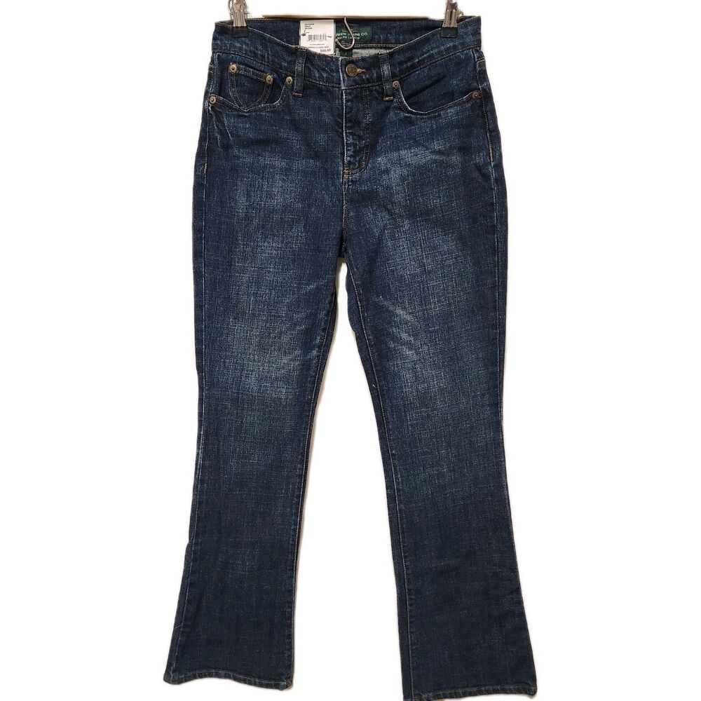 LRL Ralph Lauren Women's Jeans Slimming Classic Bootcut Blue Denim Size 2 L 31